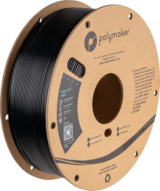 Polymaker ABS Filament - 1.75mm, Polylite 1kg