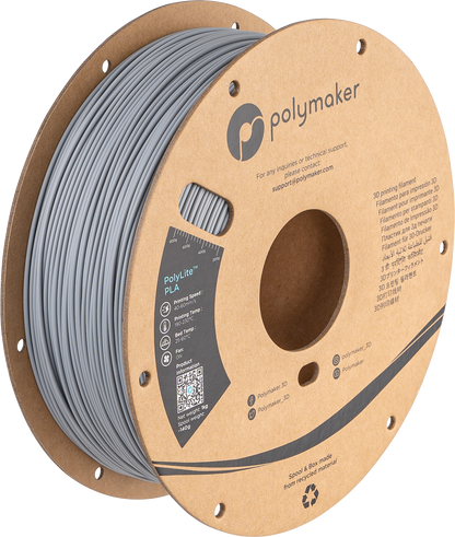 Polymaker PLA Filament - 1.75mm, PolyLite 1kg